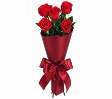 Букет 5 Красных роз Эдлесс Лав в Михалево