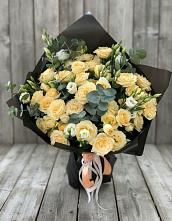 Букет цветов из:  Розы и Лизиантусы #REPLACE_PRED# Михалево