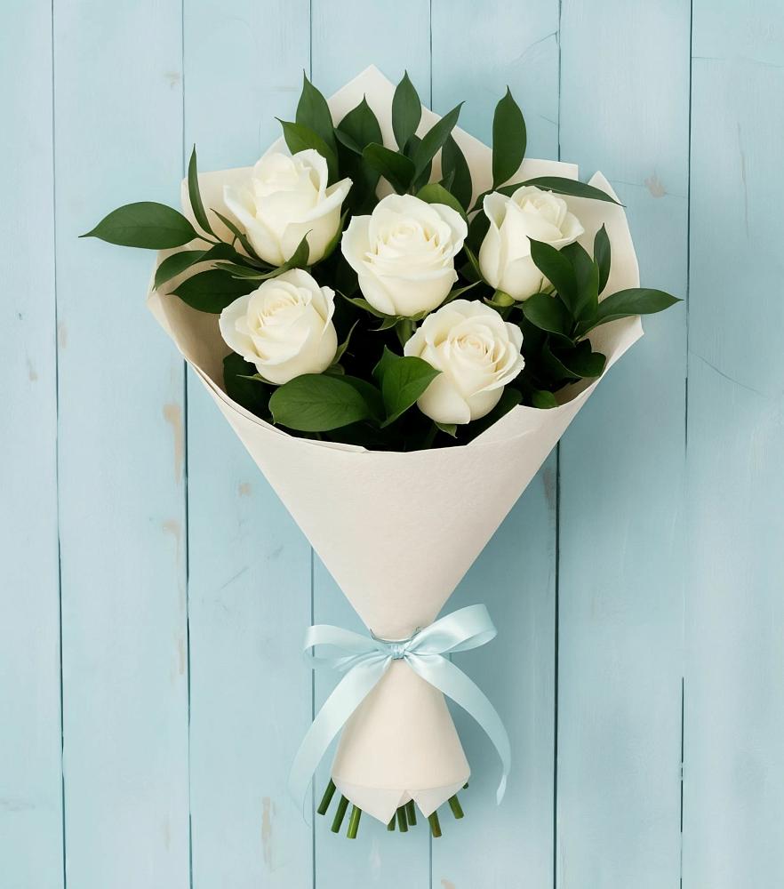 Букет цветов из: Розы в Михалево