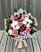 Букет цветов из: Альстромерии, Гвоздики, Розы и Хризантемы в Михалево