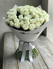 Букет 35 Белых роз в Михалево