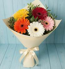 Букет цветов из:  Герберы в Михалево