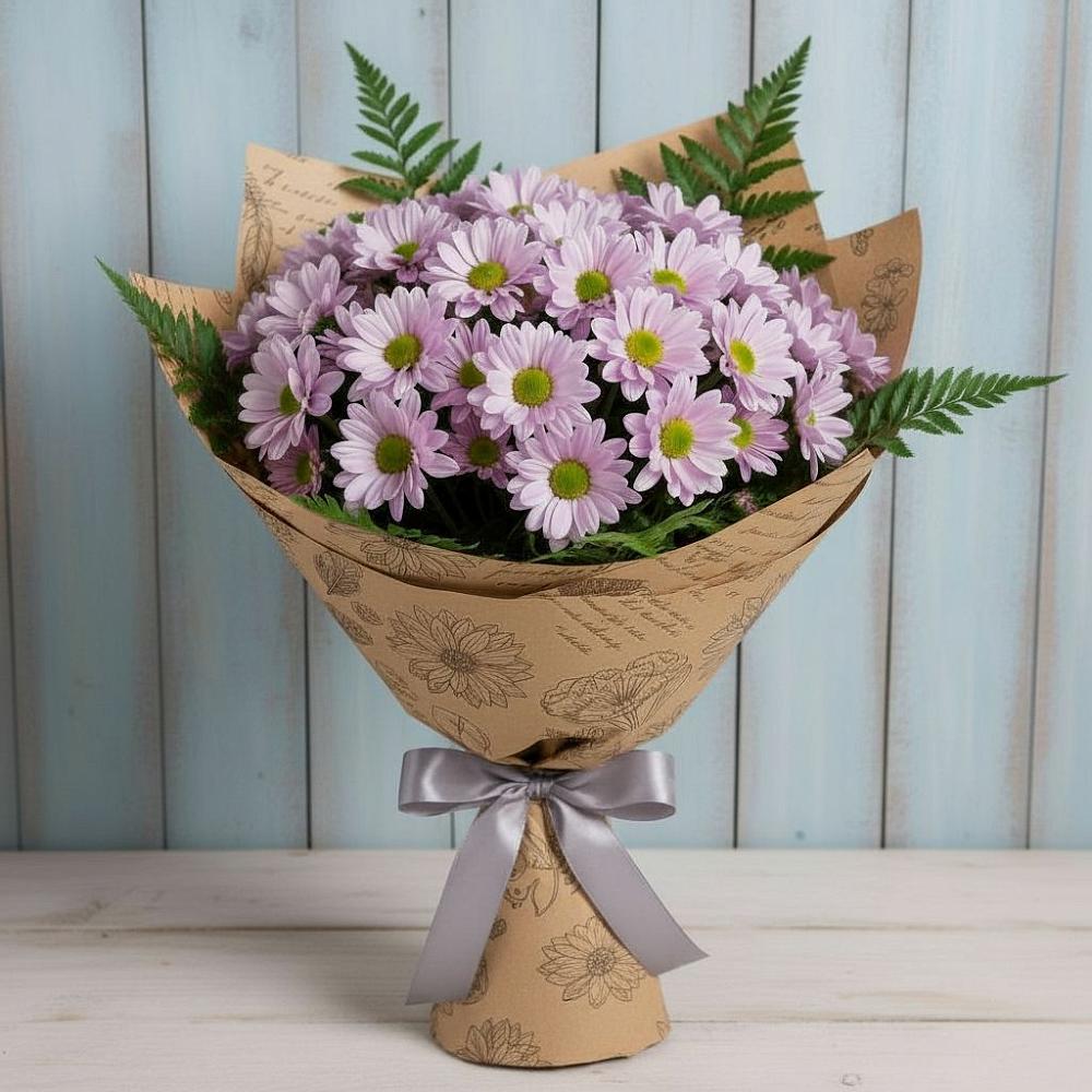 Букет цветов из: Хризантемы в Михалево