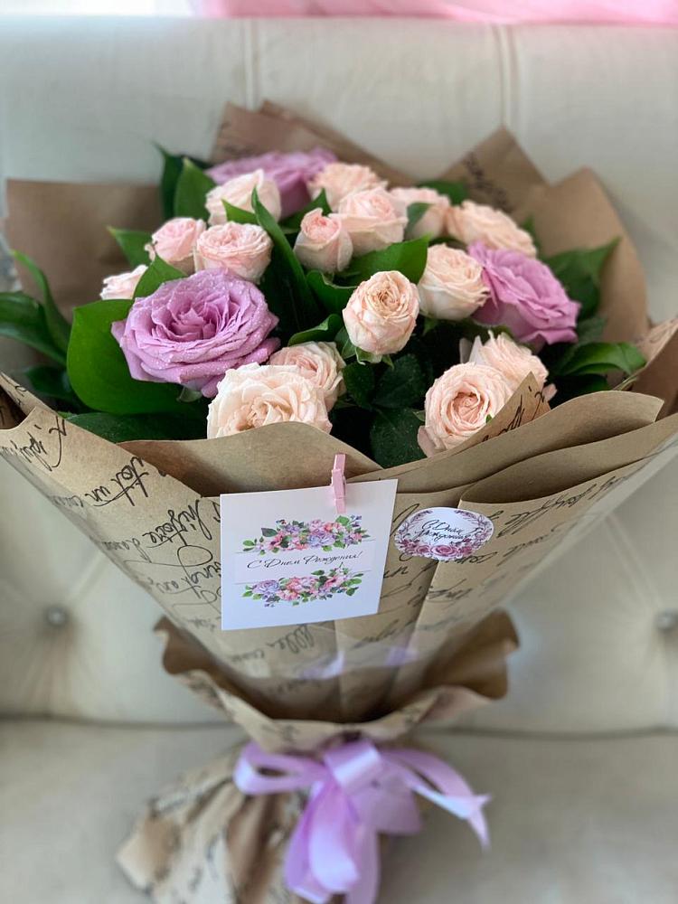 Букет цветов из: Розы в Михалево