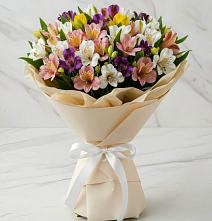 Букет цветов из:  Альстромерии #REPLACE_PRED# Михалево