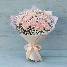 Букет цветов из:  Гвоздики в Михалево