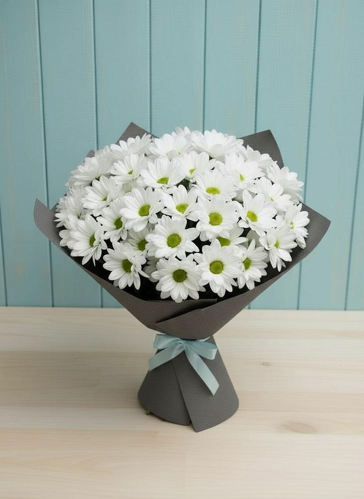 Букет цветов из: Хризантемы в Михалево