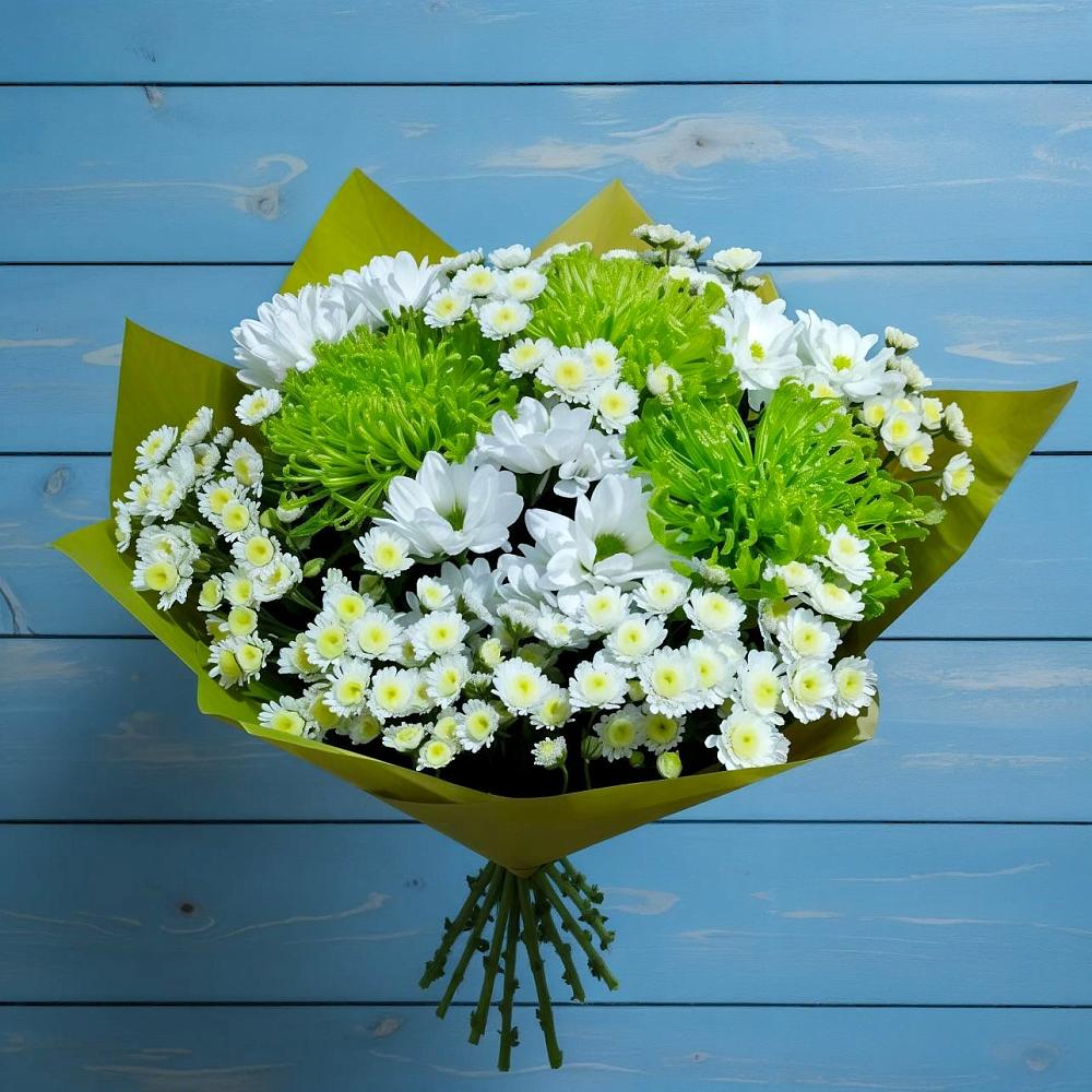 Букет цветов из: Хризантемы в Михалево