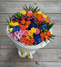 Букет цветов из:  Розы и Хризантемы в Михалево