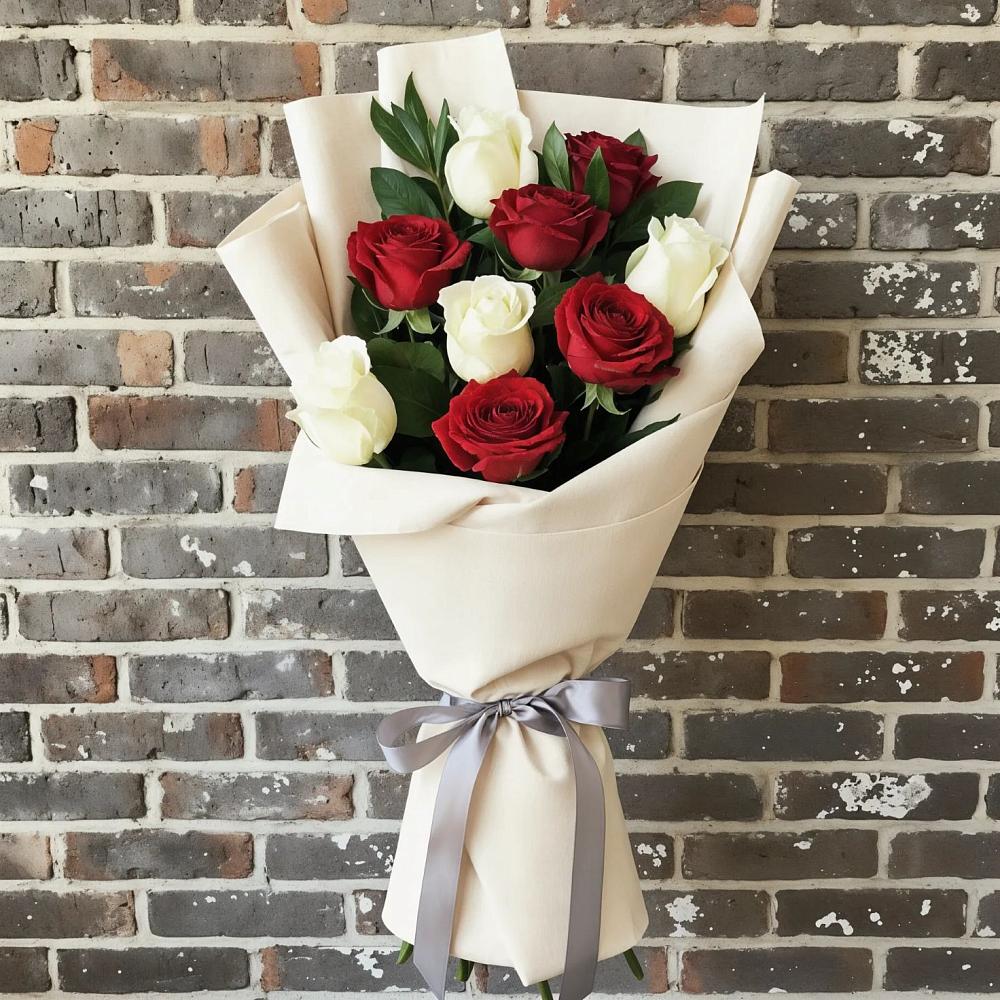 Букет цветов из: Розы в Михалево