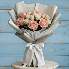 Букет цветов из:  Розы в Михалево