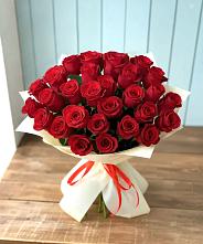 Букет 29 Красных роз в Михалево