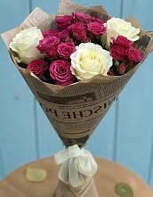 Букет цветов из:  Розы в Михалево