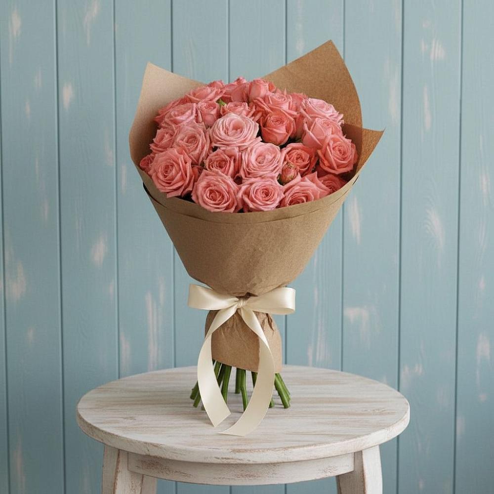 Букет цветов из: Розы в Михалево