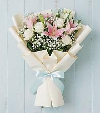 Букет цветов из:  Лилии в Михалево