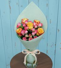Букет цветов из:  Розы в Михалево