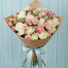 Букет цветов из:  Розы в Михалево