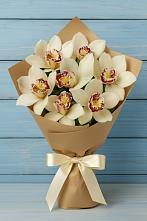 Букет цветов из:  Орхидеи и Розы в Михалево