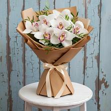 Букет цветов из:  Орхидеи и Розы в Михалево
